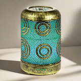 activiva 100ml Metal Essential Oil and Aroma Diffuser-Vintage Gold
